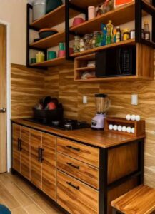 Muebles con hierro y madera (11)
